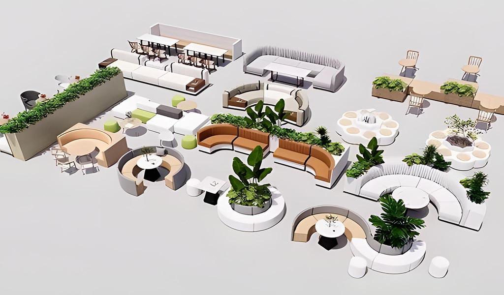 BÀN GHẾ CAFE - VĂN PHÒNG VOL 7